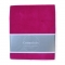 Housse de matelas à langer en velours, fuchsia